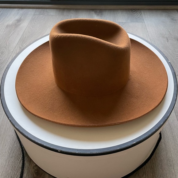 Lack Of Color Accessories - LACK OF COLOR THE GOLDFINGER BROWN WOOL WESTERN COWBOY HAT SIZE MEDIUM 57CM NEW